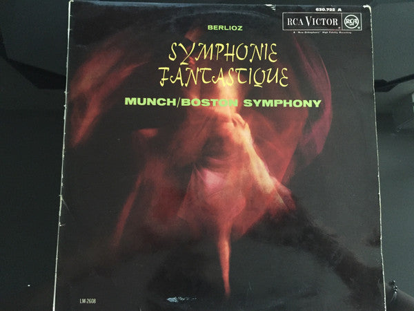 Berlioz*, Munch*, Boston Symphony* : Symphonie Fantastique (LP, Album, Mono, New)