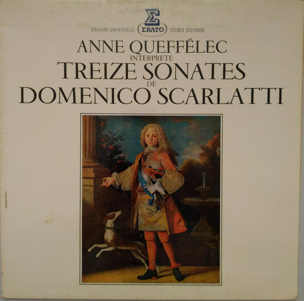 Anne Queffélec Interprète Domenico Scarlatti : Treize Sonates (LP, Album, Gat)