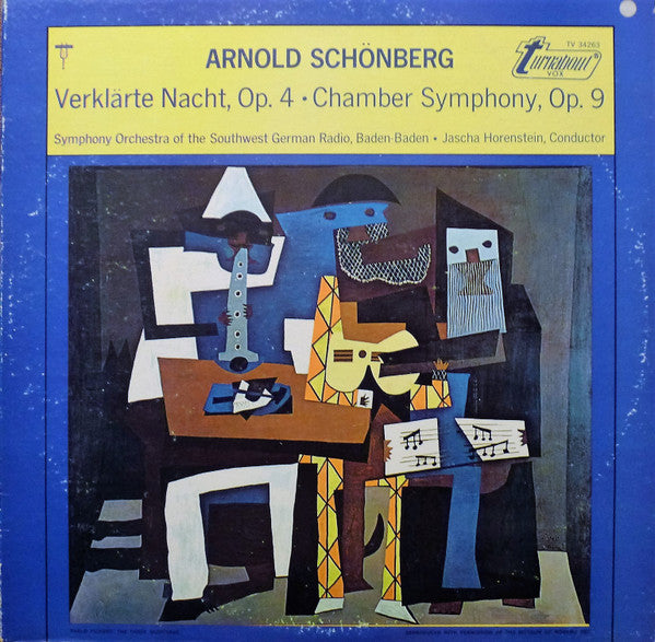 Arnold Schönberg* - Symphony Orchestra Of The Southwest German Radio, Baden-Baden* • Jascha Horenstein : Verklaerte Nacht, Op. 4 • Chamber Symphony, Op. 9 (LP, Album)