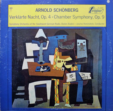 Arnold Schönberg* - Symphony Orchestra Of The Southwest German Radio, Baden-Baden* • Jascha Horenstein : Verklaerte Nacht, Op. 4 • Chamber Symphony, Op. 9 (LP, Album)