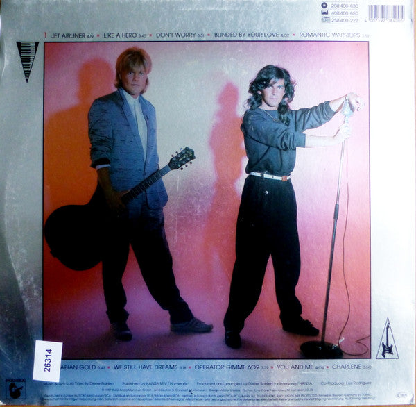 Modern Talking : Romantic Warriors - The 5th Album (LP, Album)