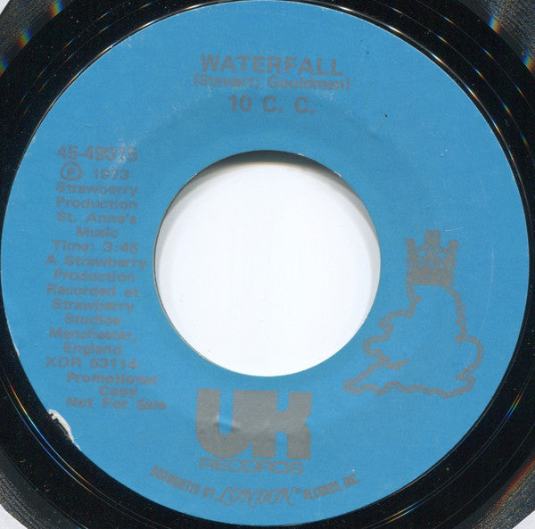 10cc : Rubber Bullets (7", Promo)