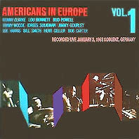 Various : Americans In Europe, Vol.1 (LP, Album, RE)