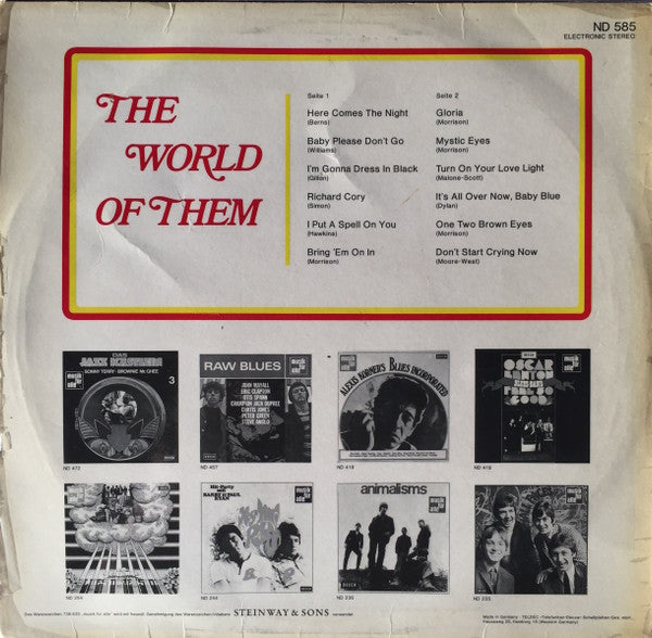 Them (3) : The World Of Them (LP, Comp)