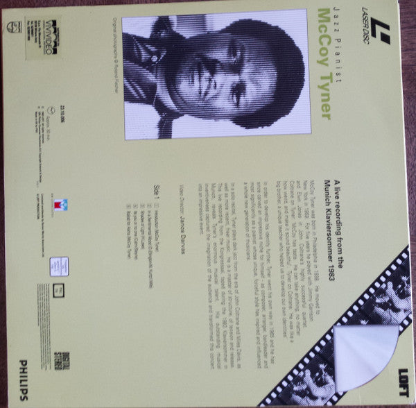 McCoy Tyner : From The Munich Klaviersommer 1983 (Laserdisc, 12", S/Sided, Album, PAL)