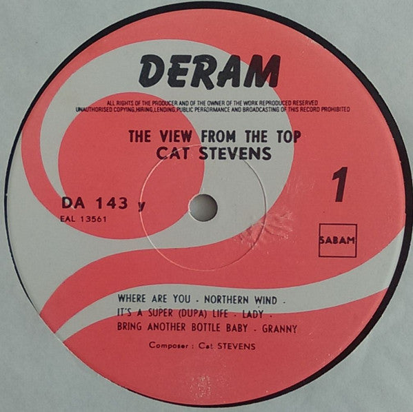 Cat Stevens : The View From The Top (2xLP, Comp)
