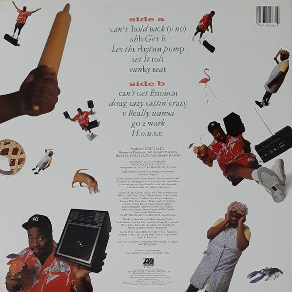 Doug Lazy : Doug Lazy Gettin' Crazy (LP, Album)