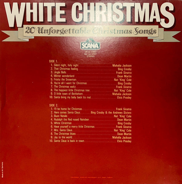 Various : White Christmas (LP, Comp)
