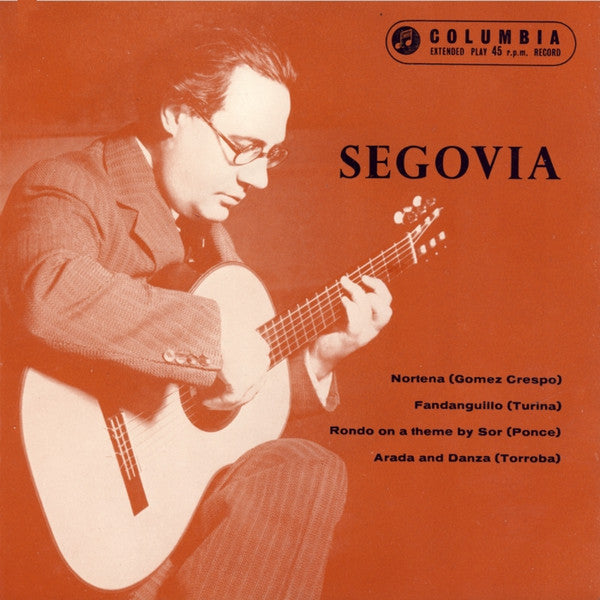 Andrés Segovia : Segovia (7", EP, Promo)