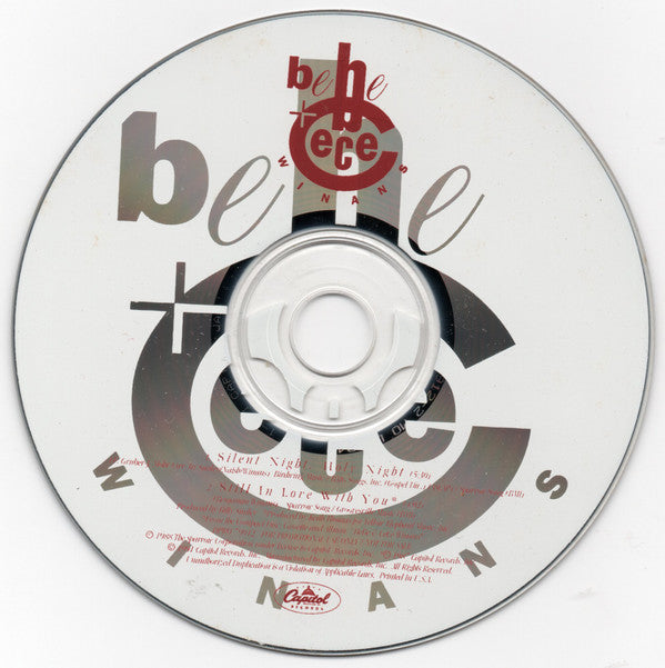 Bebe & Cece Winans : Silent Night, Holy Night (CD, Single, Ltd, Promo)