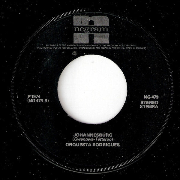 Johnny & Orquesta Rodrigues : Hey Mal Yo (7", Single)
