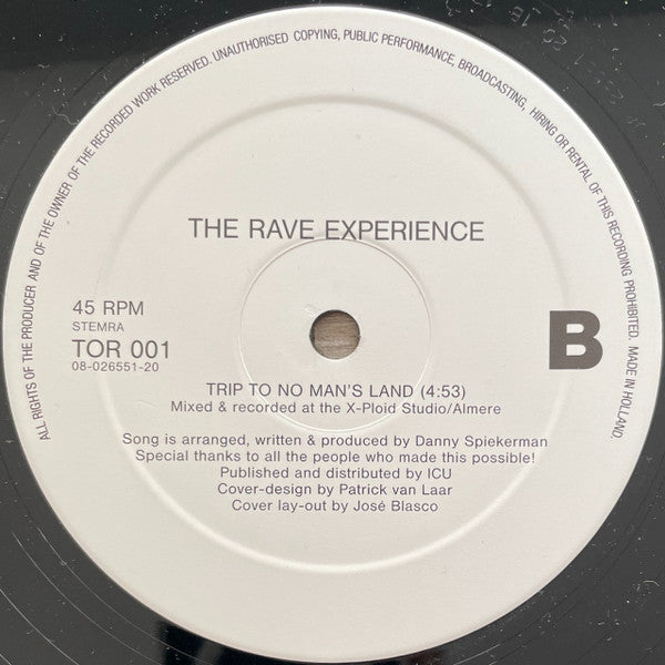 The Rave Experience : I Want You (12")