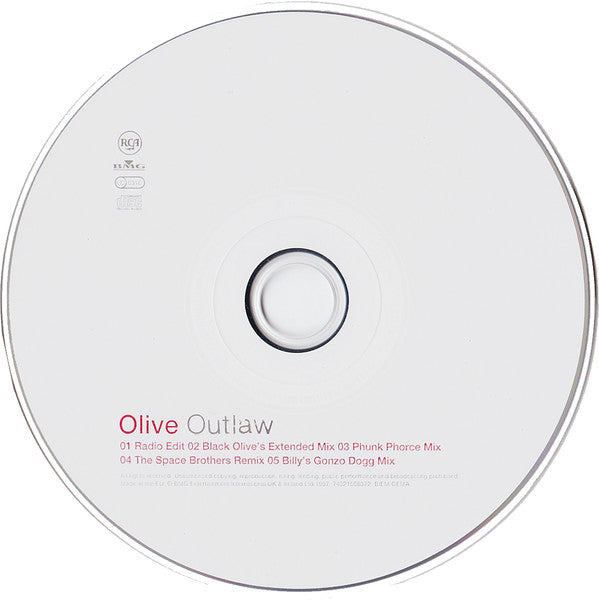 Olive : Outlaw (CD, Maxi)