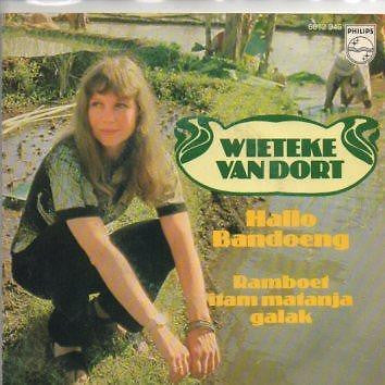 Wieteke van Dort : Hallo Bandoeng (7", Single)