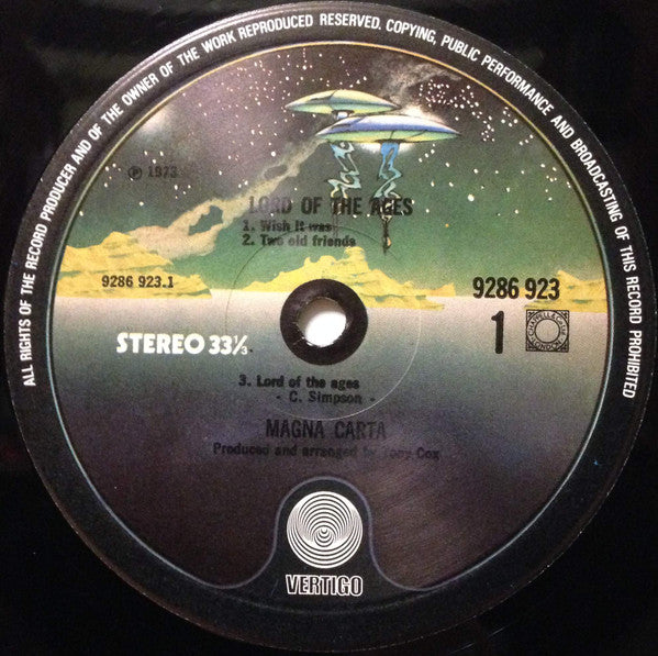 Magna Carta : Lord Of The Ages (LP, Album, RE)