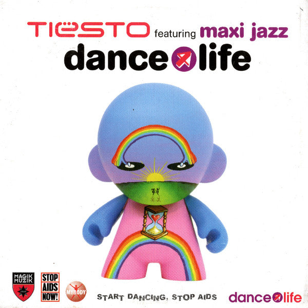 DJ Tiësto Featuring Maxi Jazz : Dance4Life (CD, Single, Car)