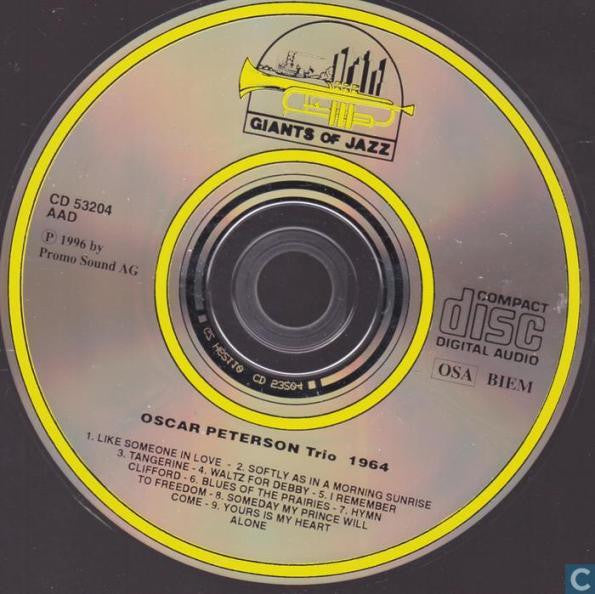 The Oscar Peterson Trio : Ljubljana, 1964 (CD, Album)