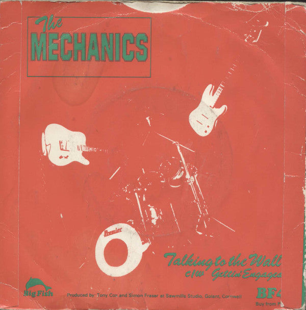 The Mechanics : Talking To The Wall / Gettin' Engaged (7", Single)