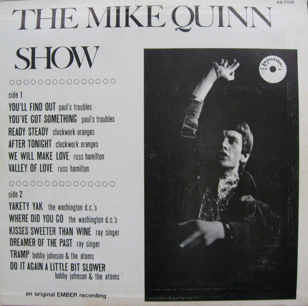 Mike Quinn (4) : Live At The Flamingo (LP, Mono)