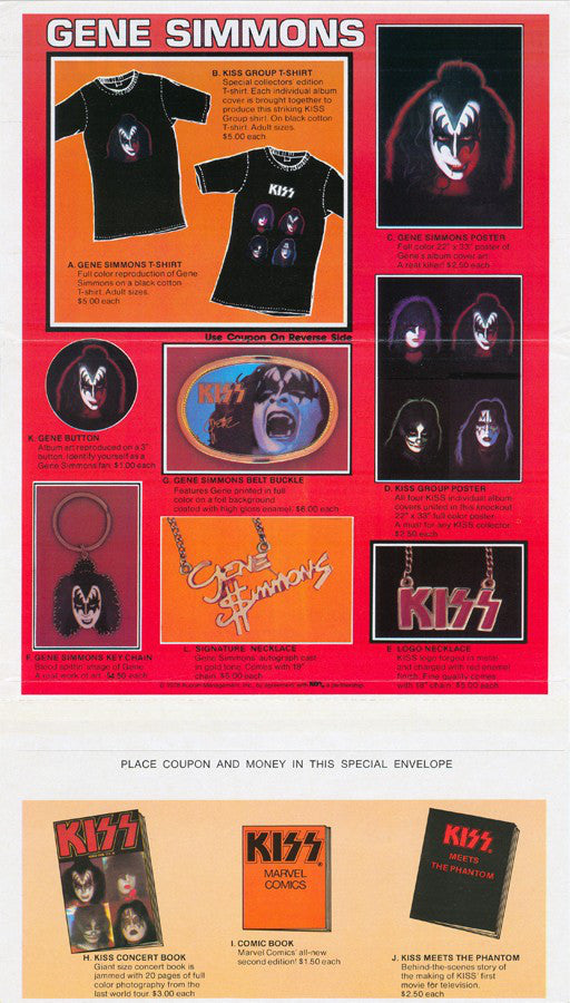 Kiss, Gene Simmons : Gene Simmons (LP, Album, PRC)