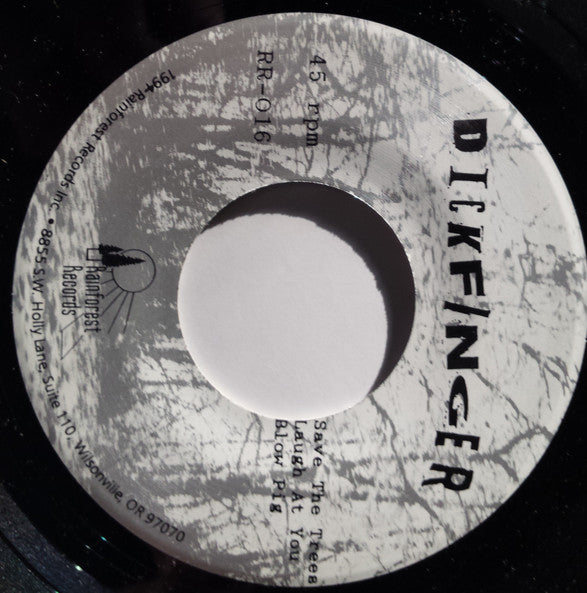 Naked Violence / Dickfinger : Naked Violence / Dickfinger (7")