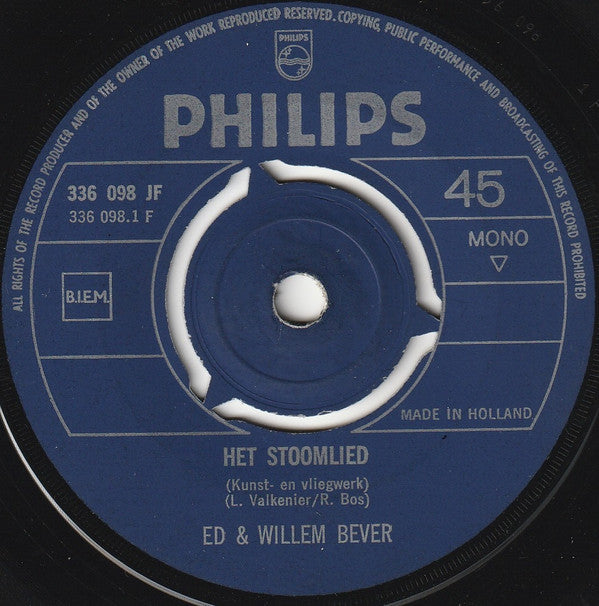 Ed + Willem Bever / Momfer De Mol : Het Stoomlied / Lied Van Momfer De Mol (7", Single, Mono)