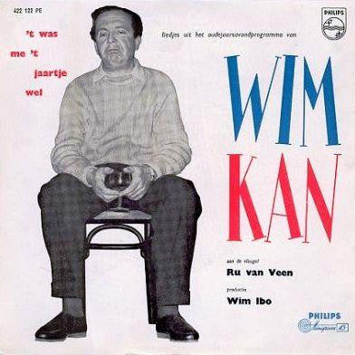 Wim Kan : 't Was Me 't Jaartje Wel (Liedjes Uit Het Oudejaarsprogramma Van Wim Kan) (7", EP, RE)