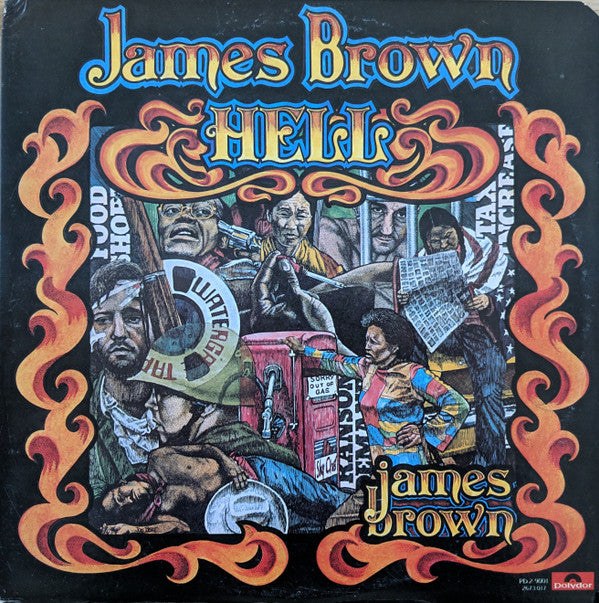 James Brown : Hell (2xLP, Album, PRC)