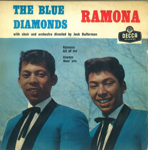 The Blue Diamonds : Ramona (7", EP)