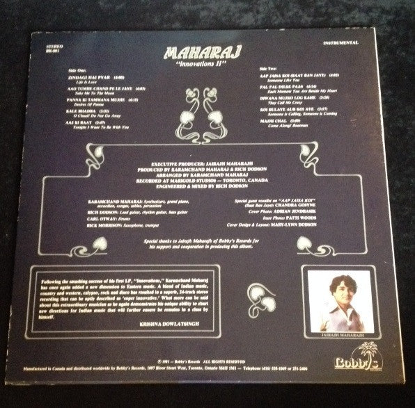 Karamchand Maharaj : Innovations II (LP, Album)
