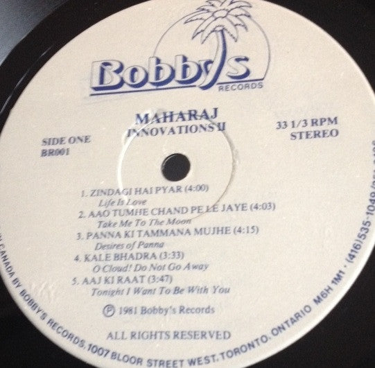 Karamchand Maharaj : Innovations II (LP, Album)