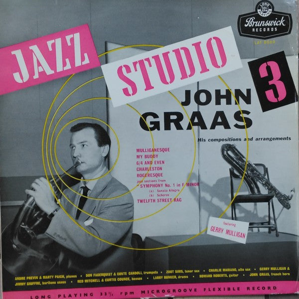 John Graas : Jazz Studio 3 (LP, Album)