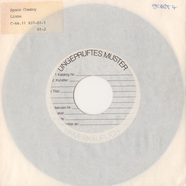 Swinging London : Space Cowboy (7", Single, TP)