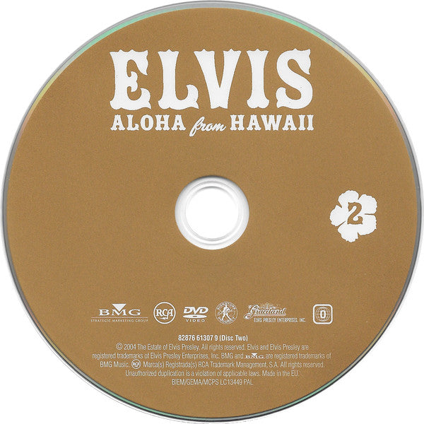 Elvis* : Aloha From Hawaii (2xDVD-V, Copy Prot., Dlx, RM, PAL)