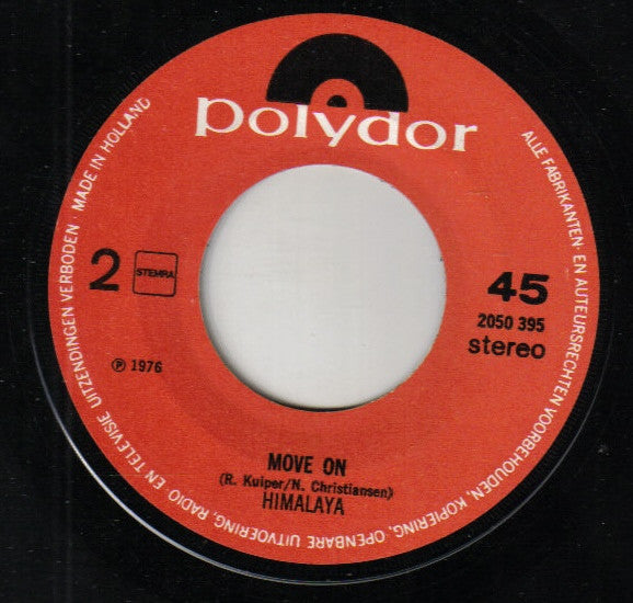 Himalaya (3) : Do It The Easy Way (7")