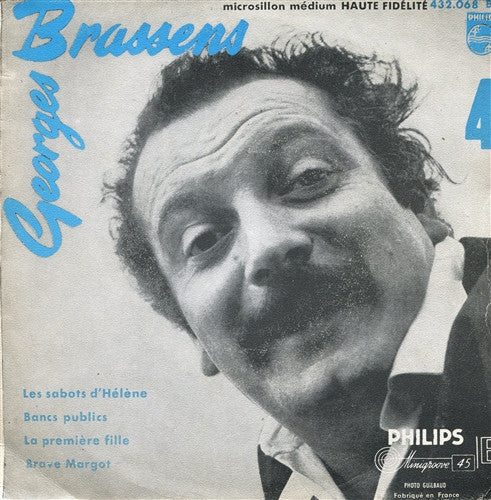 Georges Brassens : N°4 (7", EP, RE)