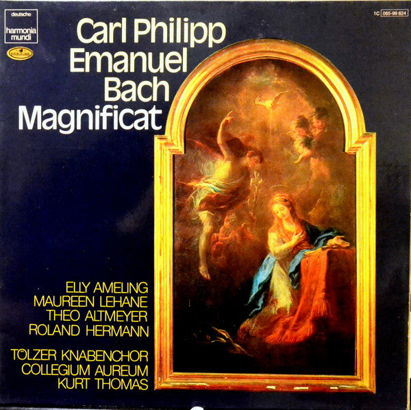 Carl Philipp Emanuel Bach / Tölzer Knabenchor, Collegium Aureum, Elly Ameling, Maureen Lehane, Theo Altmeyer, Roland Hermann : Magnificat (LP, Gat)