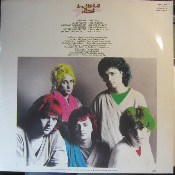 Ian Mitchell Band : Lonely Nites (LP, Album)