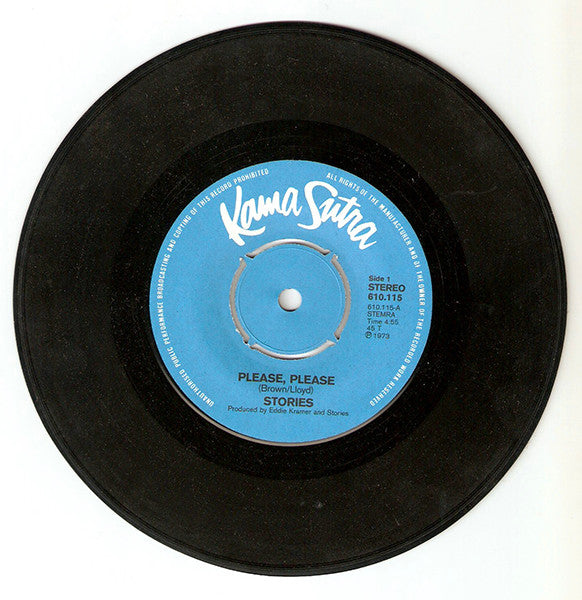 Stories : Please, Please (7", Single)