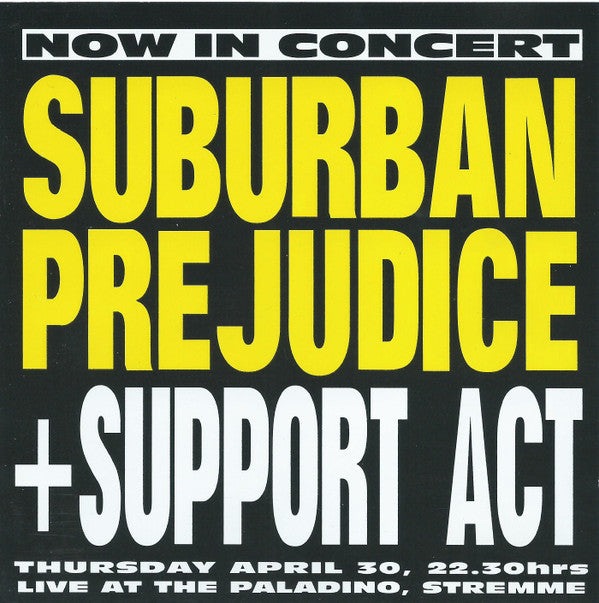 Suburban Prejudice : Never Enough (CD, Maxi)
