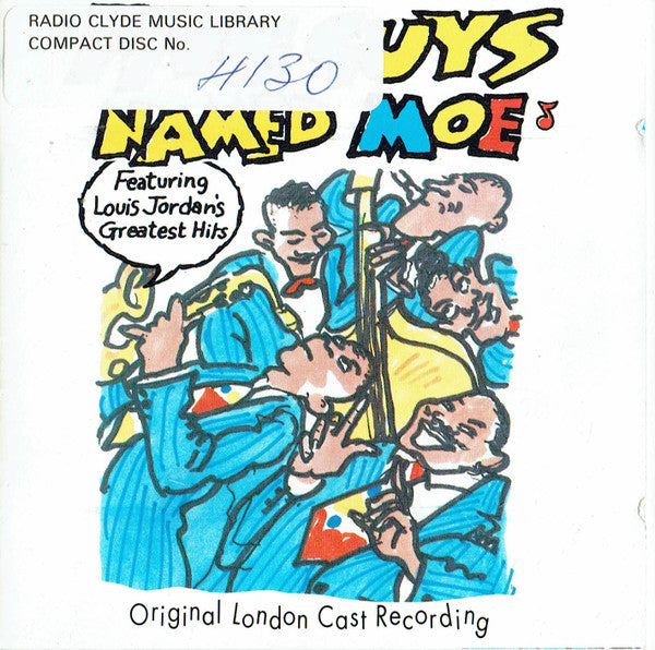 "Five Guys Named Moe" Original London Cast : Five Guys Named Moe (CD, Album)