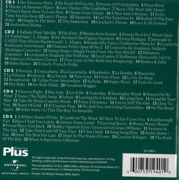 James Last : Top 100 (5xCD, Comp)