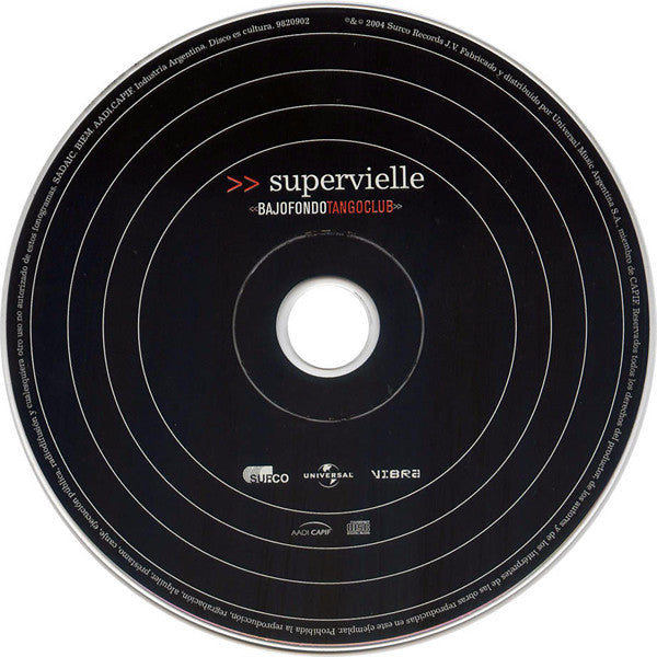 Bajofondo Tango Club Presenta A:  Luciano Supervielle : Supervielle (CD, Album, Enh, Dig)
