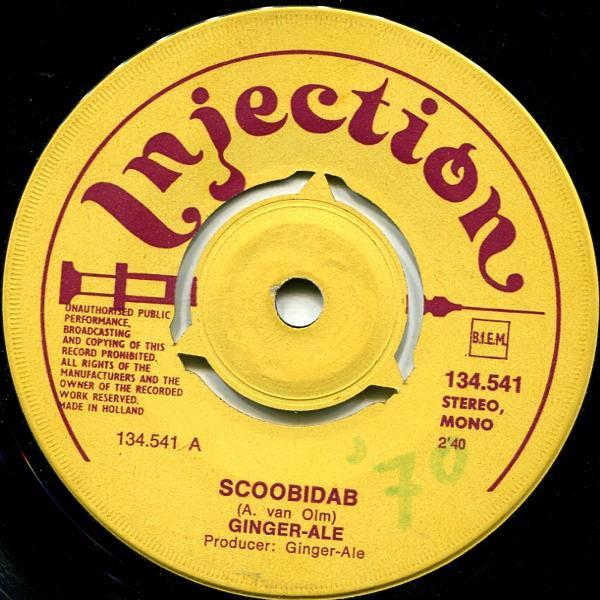 Ginger Ale (2) : Scoobidad (7", Single, 3 s)