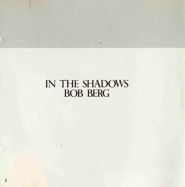 Bob Berg : In The Shadows (CD, Album)