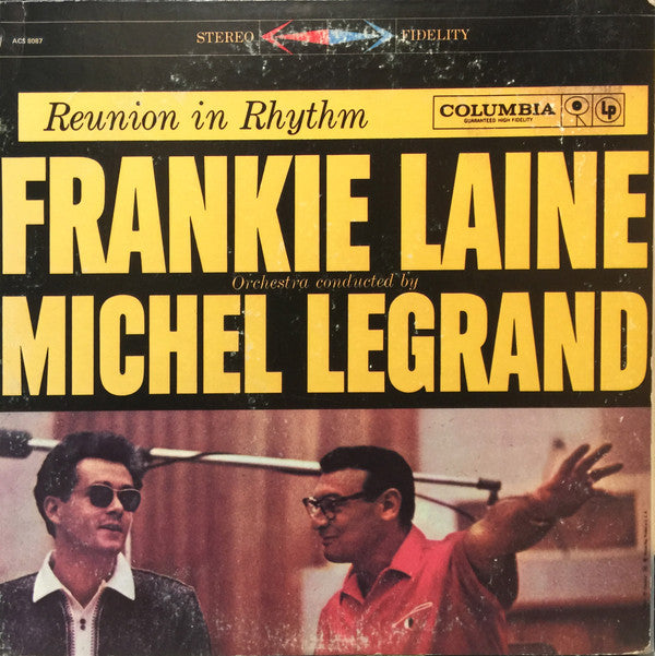Frankie Laine With Michel Legrand Et Son Orchestre : Reunion In Rhythm (LP, RE)