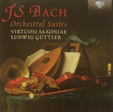 Johann Sebastian Bach - Virtuosi Saxoniae, Ludwig Güttler : Orchestral Suites (CD)