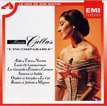 Maria Callas : L' Incomparable (CD, Comp, RM)