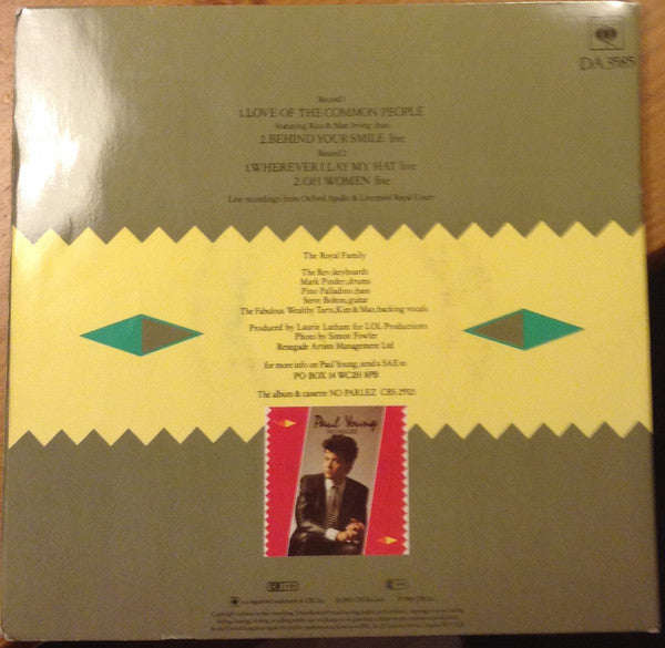 Paul Young : Love Of The Common People (2x7", Single, Gat)