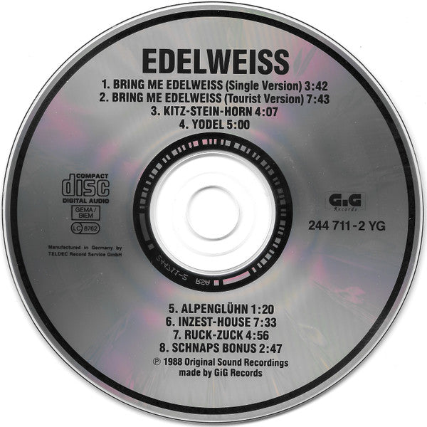 Edelweiss : Edelweiss (CD, Album)